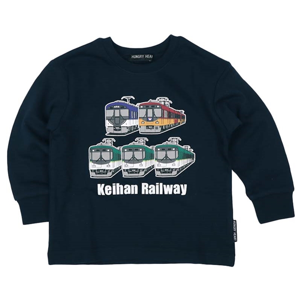 【再値下】【SALE】[キッズ]２５ＨＨ裏毛京阪集合トレ－ナ－ ネイビー ネイビー 110cm