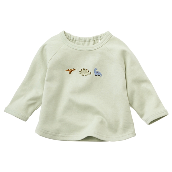 はじめてセパレートトップス　刺しゅう　グリーン グリーン 60~70cm