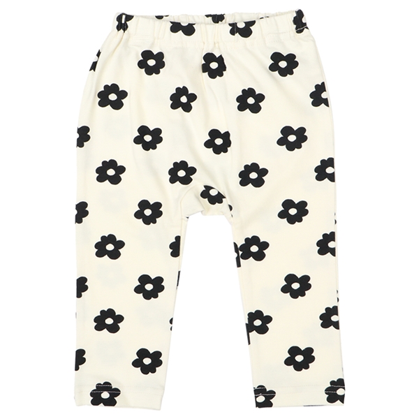 レギンス　総柄　ブラック ブラック 70cm