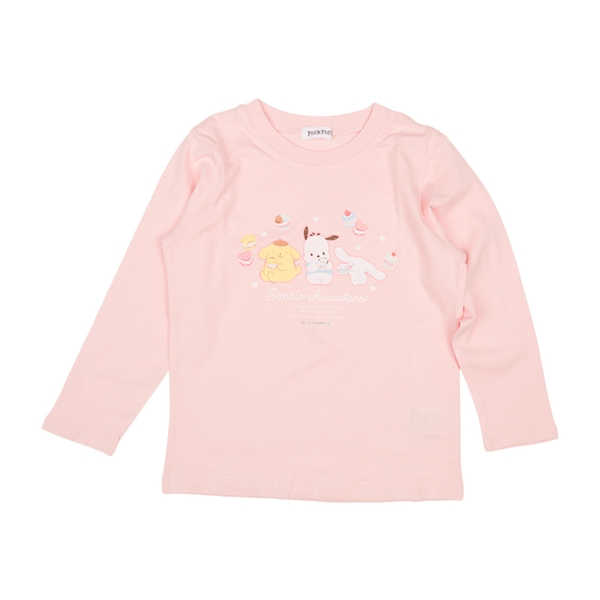 [キッズ]長袖Ｔシャツ　サンリオキャラクターズ ピンク ピンク 100cm