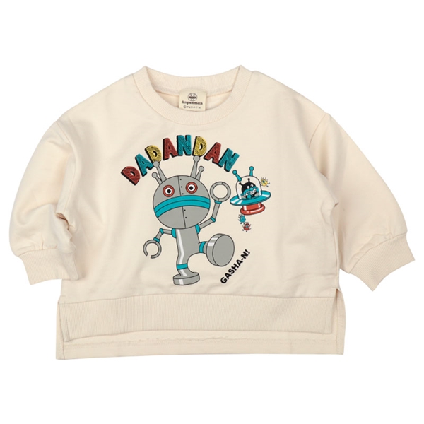 [キッズ]スウェットシャツ　ダダンダン　アイボリー アイボリー 100cm