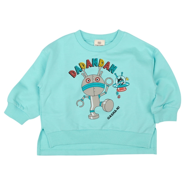 [キッズ]スウェットシャツ　ダダンダン　サックス サックス 100cm