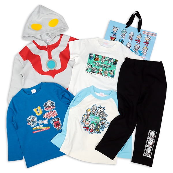 [お楽しみ袋]コーディネートセット　ウルトラマン ブルー 100cm