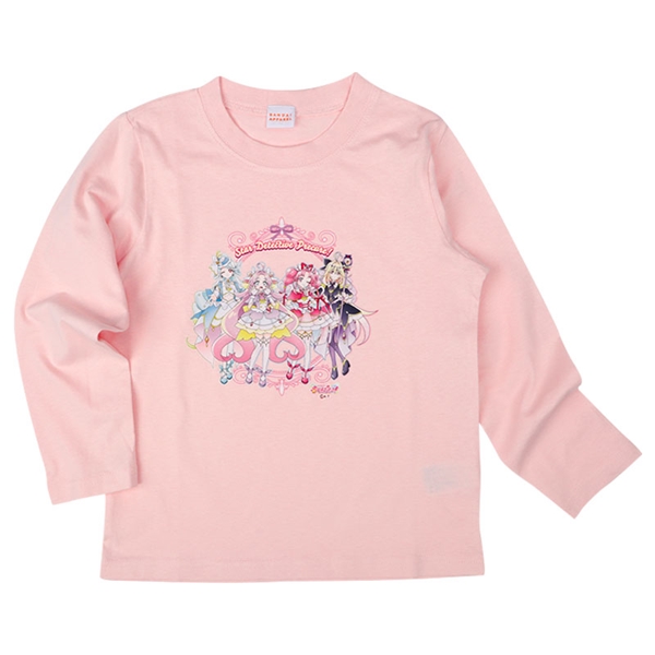 [キッズ]長袖Ｔシャツ　名探偵プリキュア!　ピンク ピンク 100cm