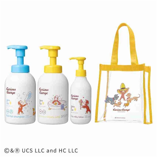 Mama&Kids(ママ＆キッズ) キッズ スキンケア＆トートバッグ おさるのジョージ