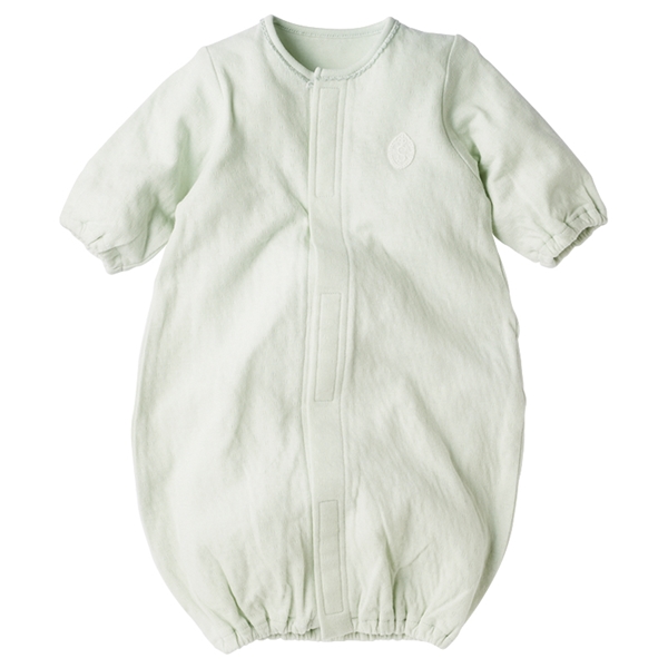 お着替え簡単　なでて留めるササッとドレス　ペパーミント ペパーミント 50~60cm