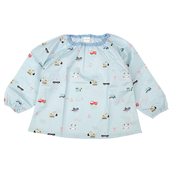 スモック　はっ水加工　サックス サックス 80~90cm