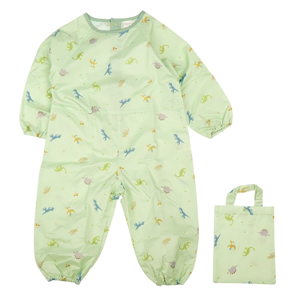 長袖砂場着　はっ水加工　ペパーミント ペパーミント 80~90cm