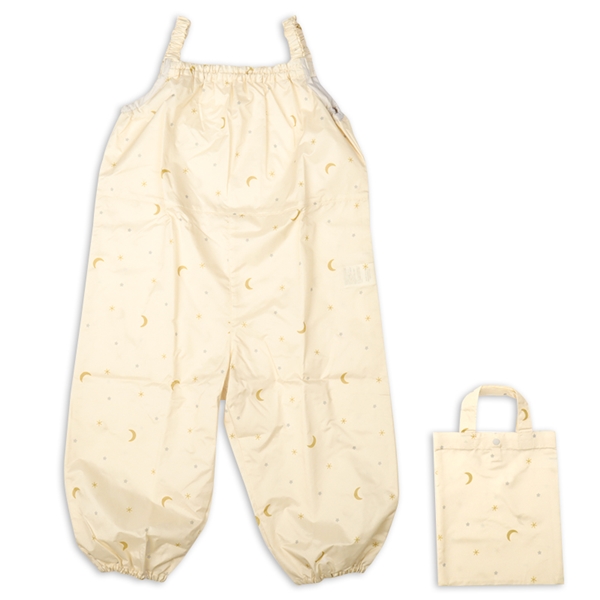 袖なし砂場着　はっ水加工　アイボリー アイボリー 80~90cm