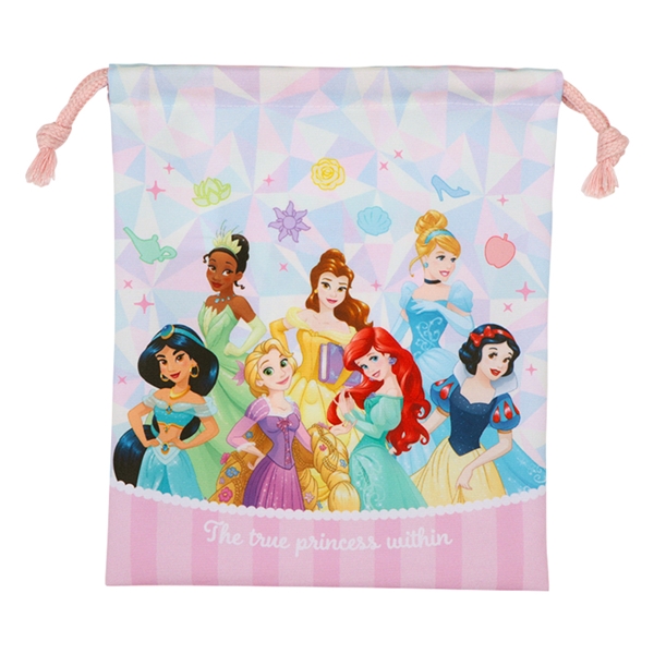 巾着小　ディズニープリンセス