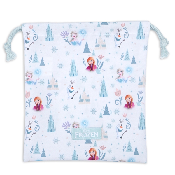 巾着小　アナと雪の女王