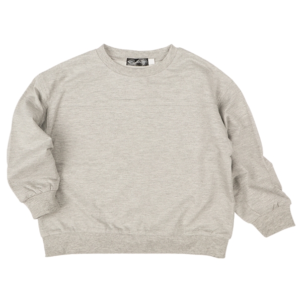 [キッズ]お悩み助け隊　防汚裏毛スウェット　水溶性汚れ　グレー グレー 100cm