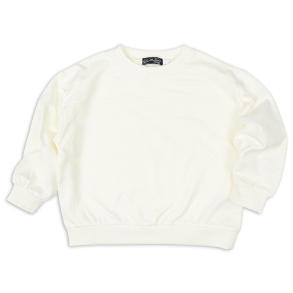 [キッズ]お悩み助け隊　防汚裏毛スウェット　水溶性汚れ　クリーム クリーム 100cm