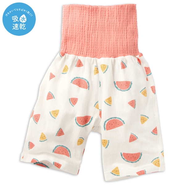 [キッズ]ステテコ腹巻付　ピンク ピンク 100cm