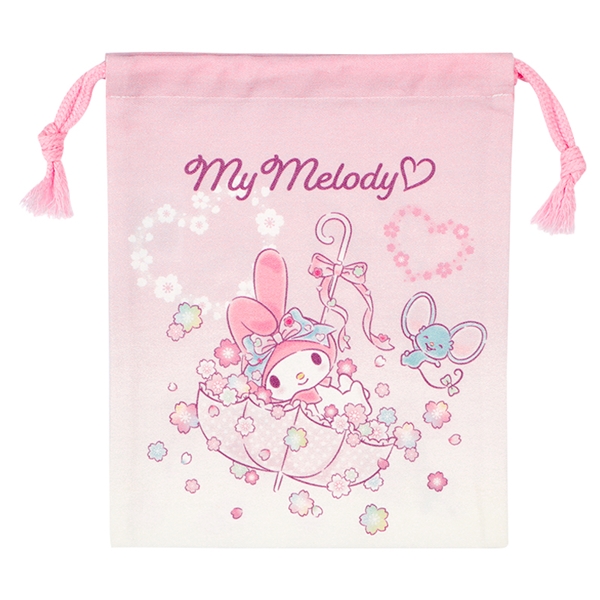 巾着Ｓ　マイメロディ ピンク