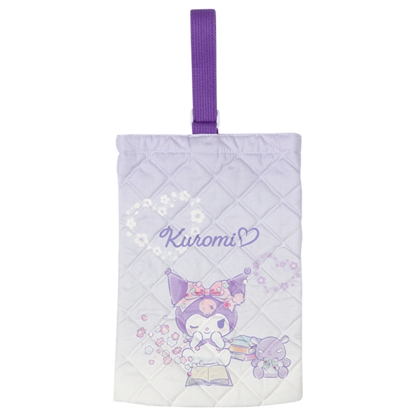 キルトシューズケース　クロミ パープル