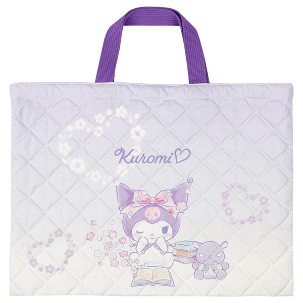 キルトレッスンバッグ　クロミ パープル