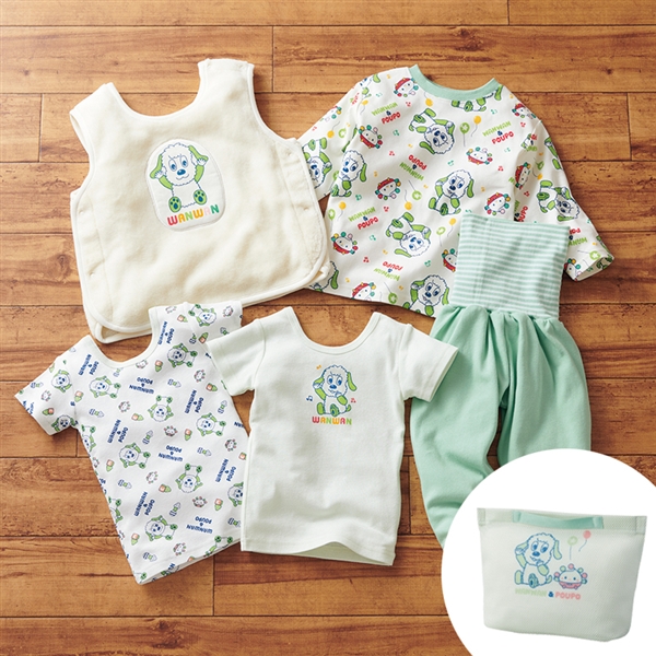 �x�r�[ [���y���ݑ�]�����ւ�����5�_�Z�b�g ���Ȃ����Ȃ��΂��I �O���[�� �V���������E�x�r�[�����E�q�ǂ������E�p�W���}�E���ւ⒅ �x�r�[�����E�p�W���}�E�C���i�[�i70�`95cm�j�p�W���}�E���[���E�G�A�i�j�̎q�j�Ԃ����{�܁i�A�J�`�����z���|�j