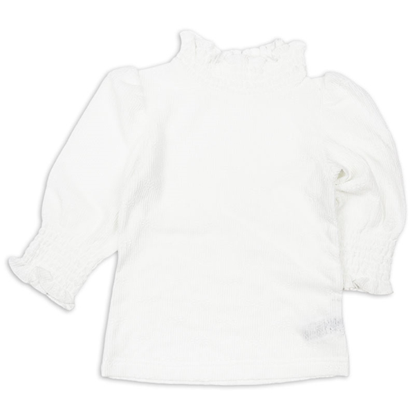 [ベビー]レーストップス　オフホワイト オフホワイト 80cm