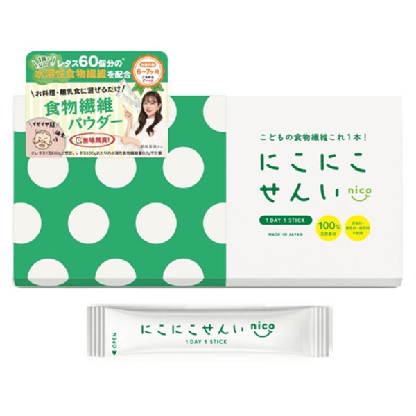 こどもの食物繊維これ1本！ にこにこせんい