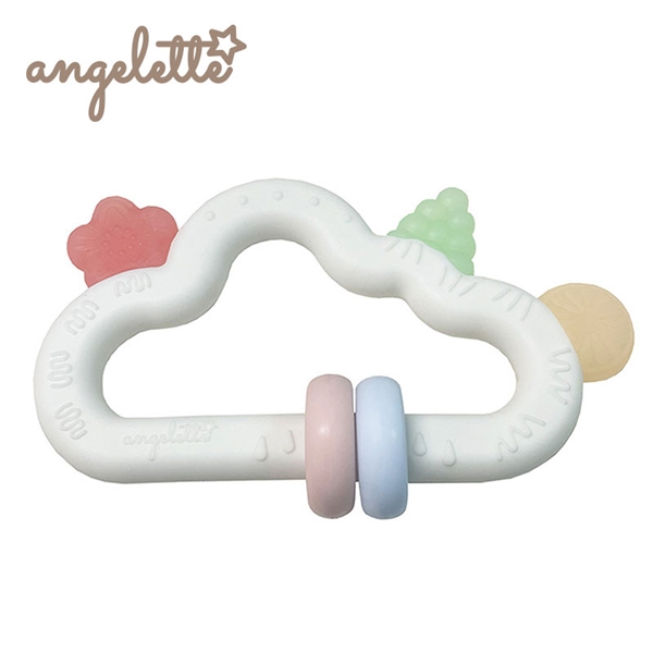 アンジェレッテ 歯固めリングトイ 雲 オフホワイト オフホワイト