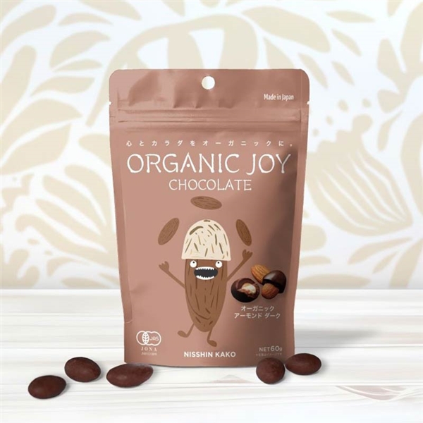 ORGANIC JOY CHOCOLATE オーガニックアーモンドダーク
