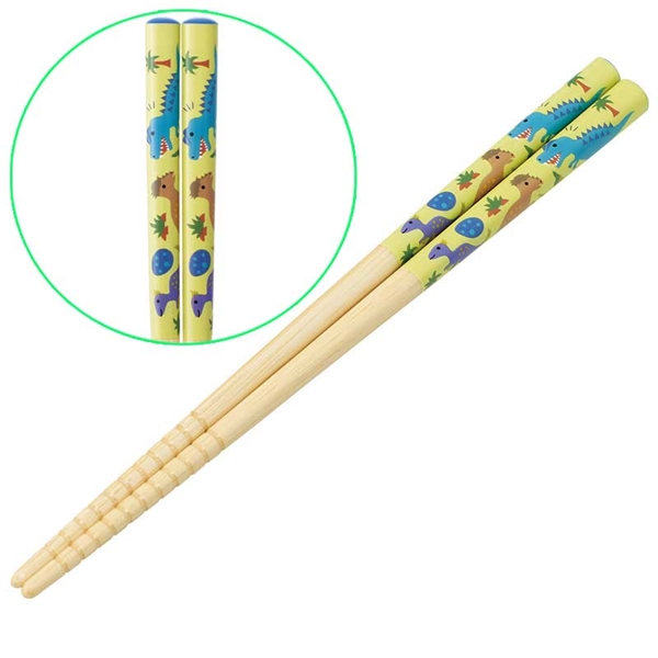 竹安全箸 16.5cm ディノサウルス