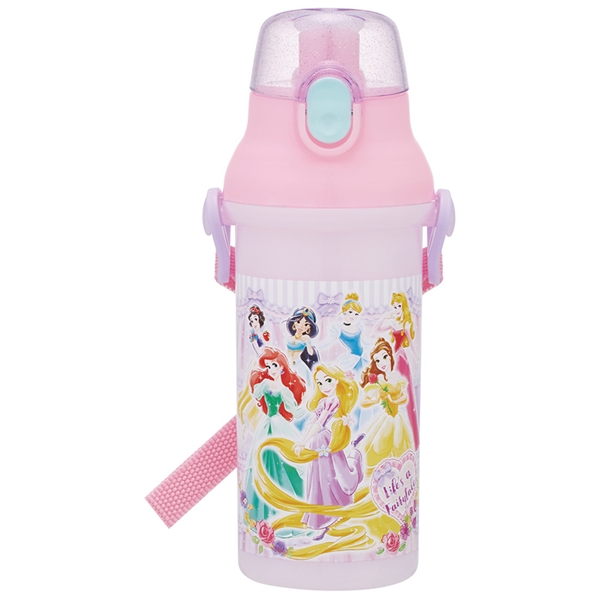 [480ml]直飲 プラ ワンタッチボトル プリンセス 480ml