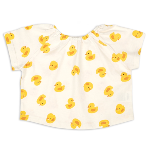 前後どちらでもＯＫＴシャツ　イエロー イエロー 60~70cm