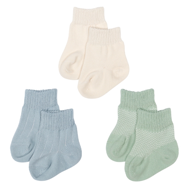 履き口ソフトでズレにくいソックス３足組　アイボリー アイボリー 7~9cm