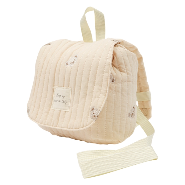 迷子ひも付きリュック　イブル ベージュ ベージュ F