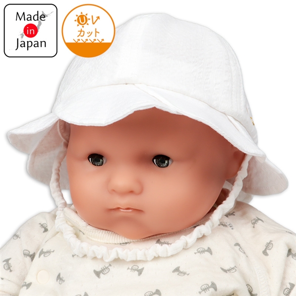 [42~46cm]キャペリン　花びら　オフホワイト オフホワイト 42cm