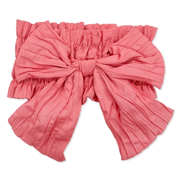 [70～95cm用]浴衣甚平(じんべい)用作り帯 リボン ピンク ピンク 70～95cm