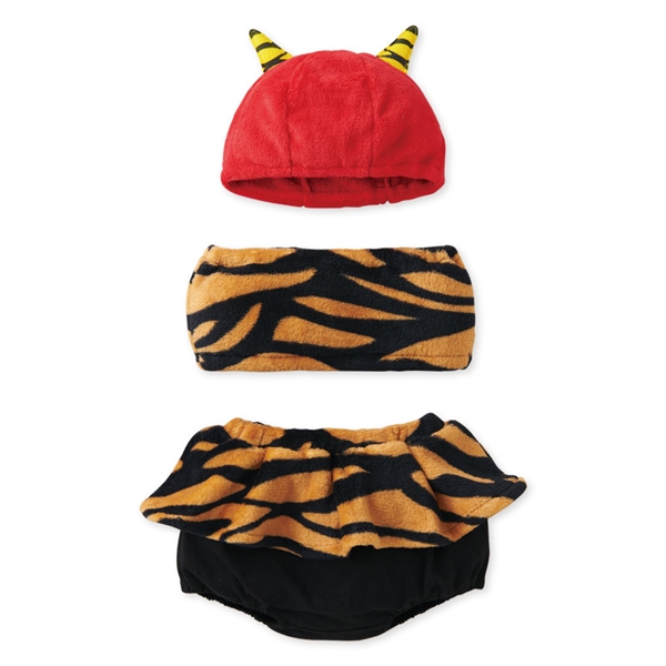 [ベビー]節分3点セット レッド レッド 80cm