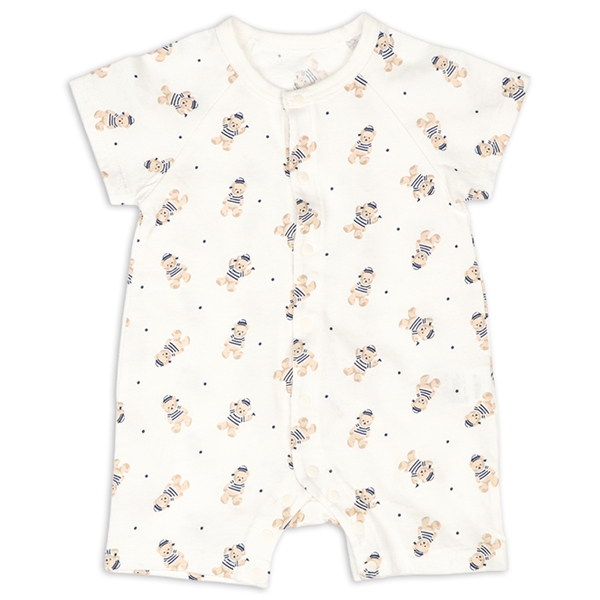 まいにちオール　半袖　アイボリー アイボリー 70cm