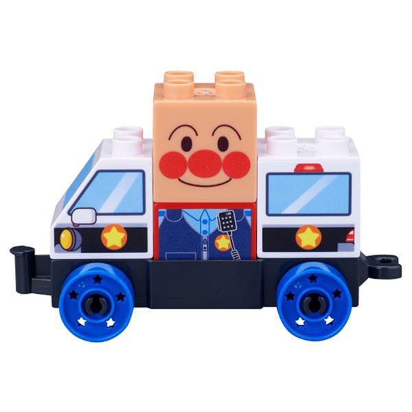つながる！ひろがる！のりものブロック アンパンマンとパトロールカー