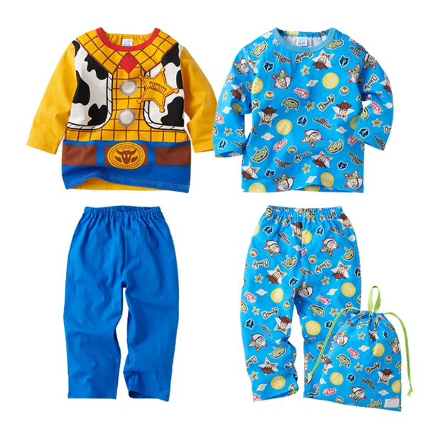 [キッズ]パジャマセット　トイストーリー　ブルー ブルー 100