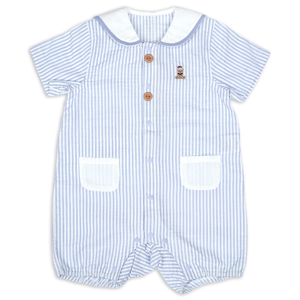 半袖プレオール 布帛 サックス サックス 60cm