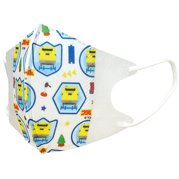 子供 立体マスクＭ 7枚入 プラレール