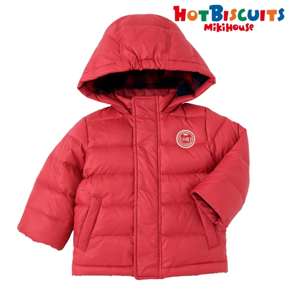 [ベビー] ダウンジャケット レッド [ミキハウス　ホットビスケッツ] レッド 80cm