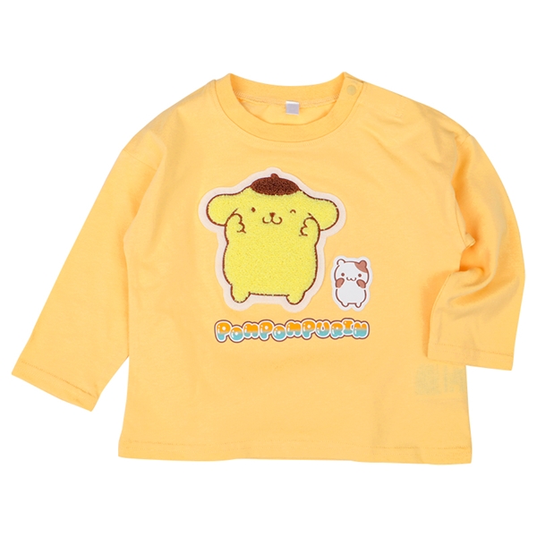 [ベビー]長袖Ｔシャツ　ポムポムプリン　イエロー イエロー 80cm