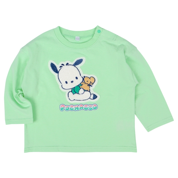 [ベビー]長袖Ｔシャツ　ポチャッコ　グリーン グリーン 80cm