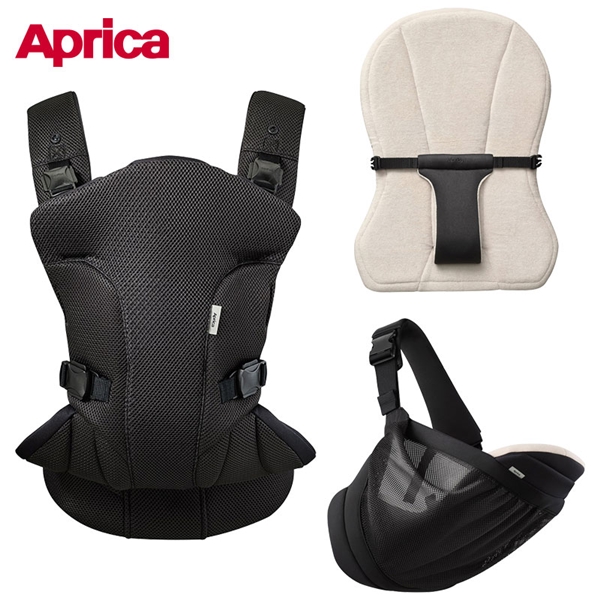 クルム ファースト チャコールブラック 抱っこ紐 ブラック