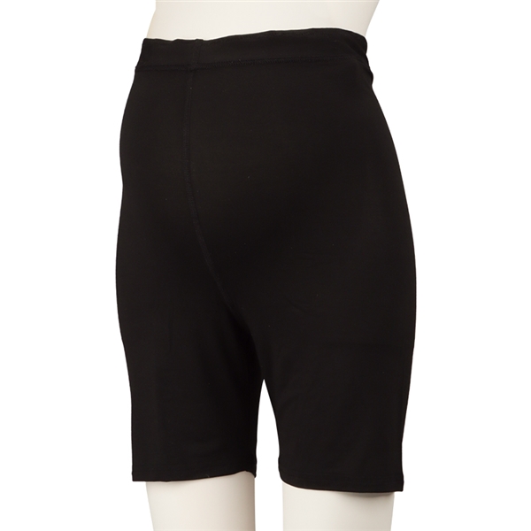 [産前・産後]ふんわりタッチなマタニティペチ　ブラック ブラック M