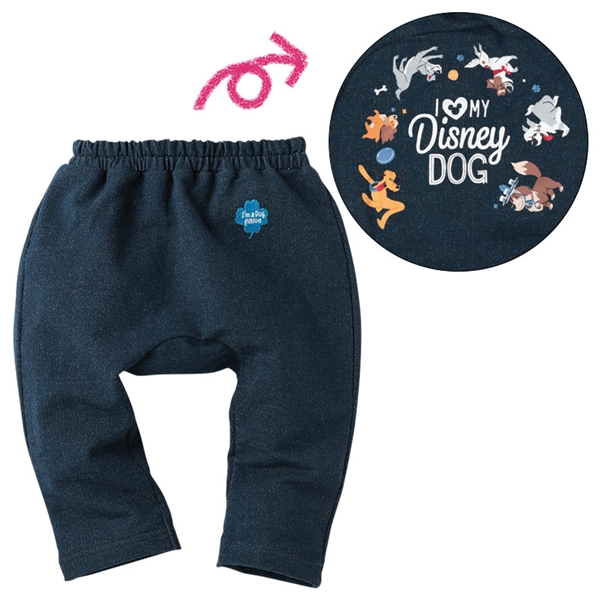 モンキーパンツ　ディズニー　ネイビー ネイビー 70cm