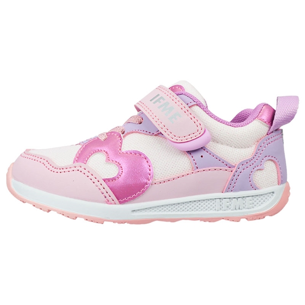 [15.0~17.0cm]イフミーハート柄ラメ入り　キッズシューズ　ピンク ピンク 15.0cm