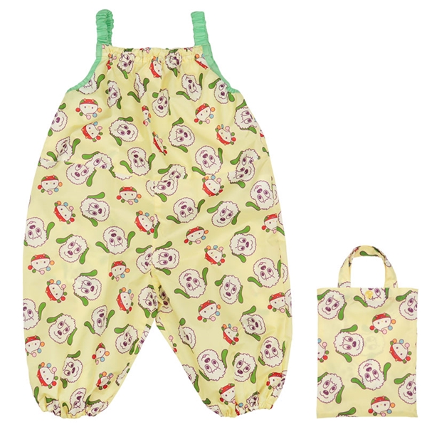 袖無し砂場着　いないいないばあっ！　イエロー イエロー 80~90cm