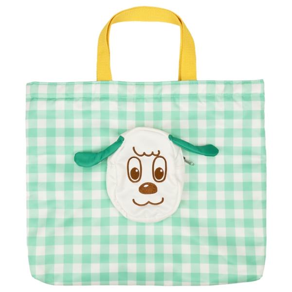 レッスンバッグ　いないいないばあっ！　グリーン グリーン F