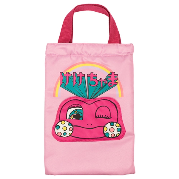 シューズバッグ　けけちゃま　ピンク ピンク F