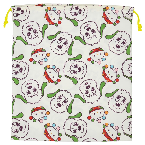 巾着大　いないいないばあっ！　アイボリー アイボリー F